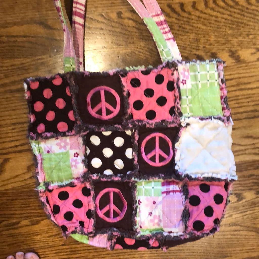 Fun Patchwork Small Tote